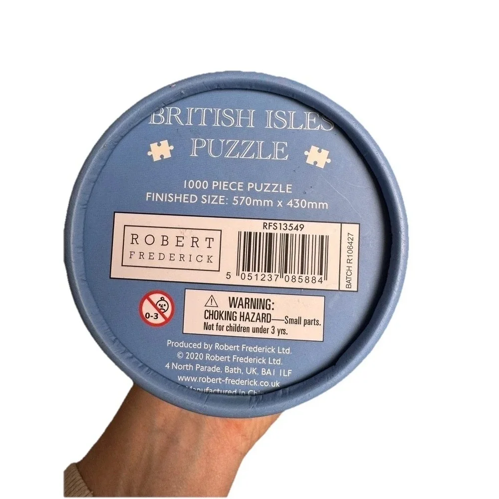 Robert Frederick British Isles Map Jigsaw Puzzle 1000 Piece 570mmx430mm‎ NEW